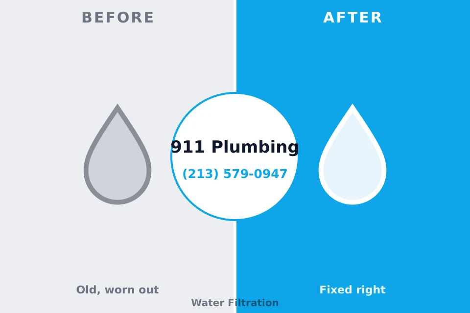 Before and after: plumbing repair Waikapu, HI